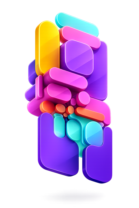 Abstract visual — lab infrastructure blocks